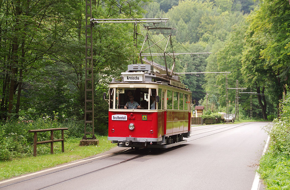 Die Kirnitzschtalbahn - Wagen der Lockwitztalbahn