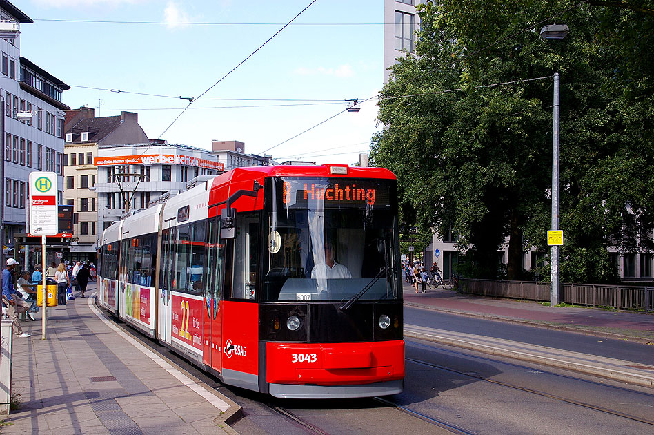 Straßenbahn Bremen - Haltestelle Herdentor