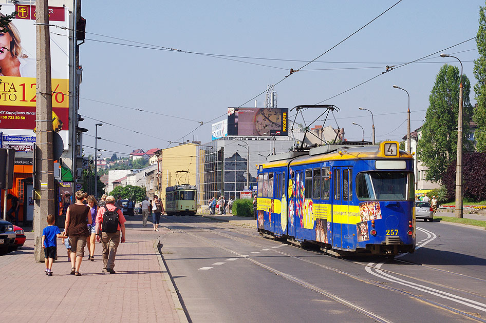 Die Straßenbahn in Landsberg an der Warthe - heute Gorzow in Polen