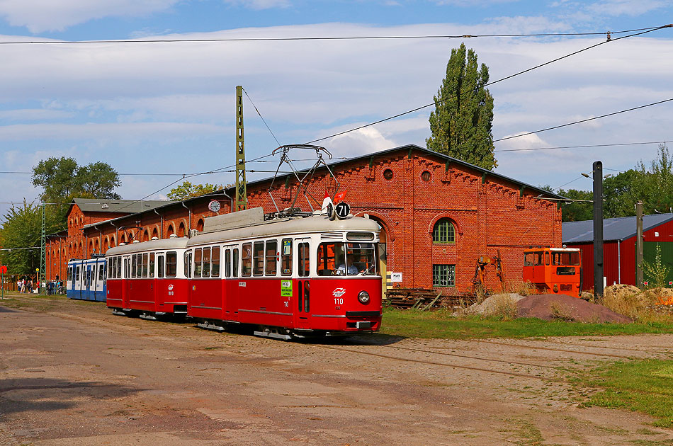 Straßenbahn Wien Typ C1 im Straßenbahn-Museum Wehmingen