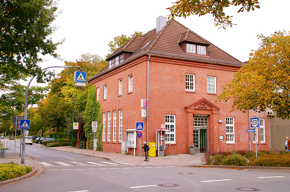 Der Bahnhof Großhansdorf der Hamburger U-Bahn