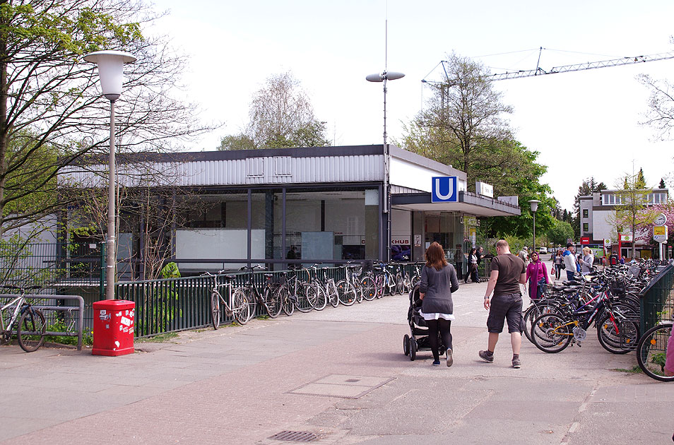 Der Bahnhof Berne der Hamburger U-Bahn