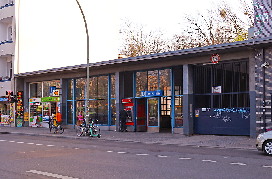 Bahnhof Turmstraße der Berliner U-Bahn