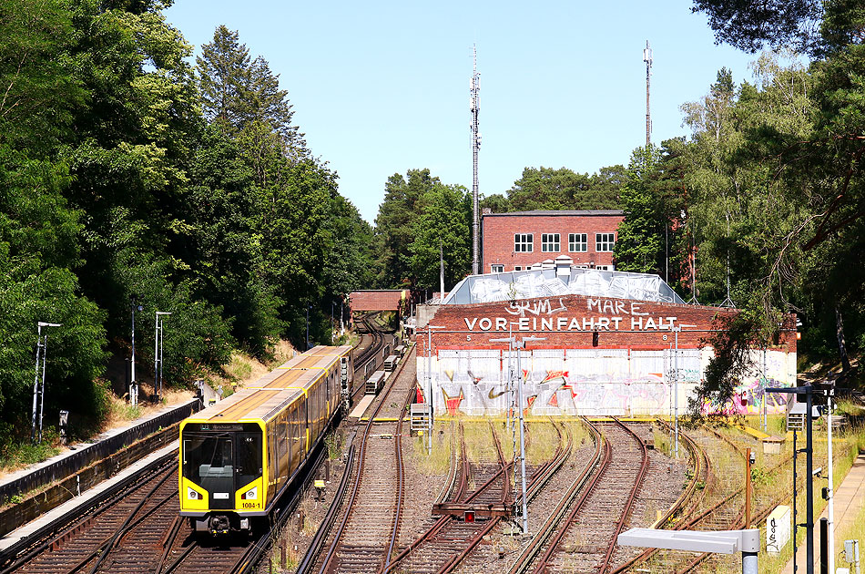 Fotos von der U-Bahn in Berlin