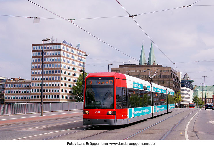 Straßenbahn Bremen - Wilhelm-Kaysen-Brücke