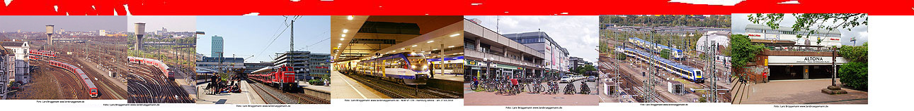 Weitere Fotos vom Bahnhof Hamburg-Altona - klicken Sie hier!