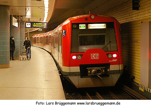 Der Bahnhof Landungsbr&uuml;cken