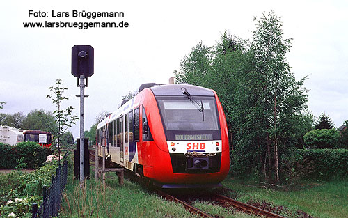 Lint Triebwagen der Schleswig-Holstein-Bahn