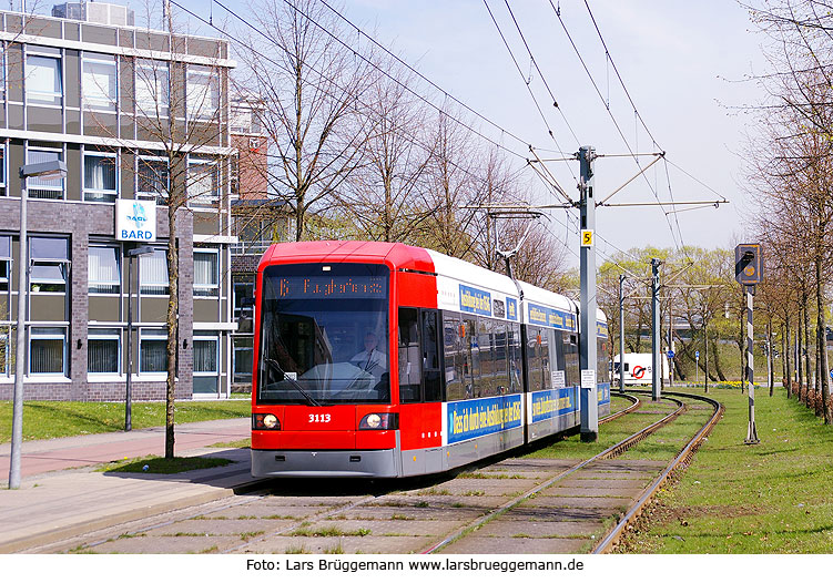 Straßenbahn Bremen - Haltestelle Neuenlander Kämpe