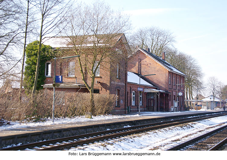 Bahnhof Himmelpforten an der Unterelbebahn