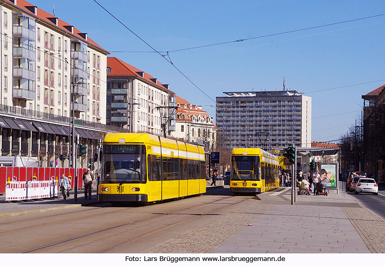 Haltestelle Altmarkt in Dresden