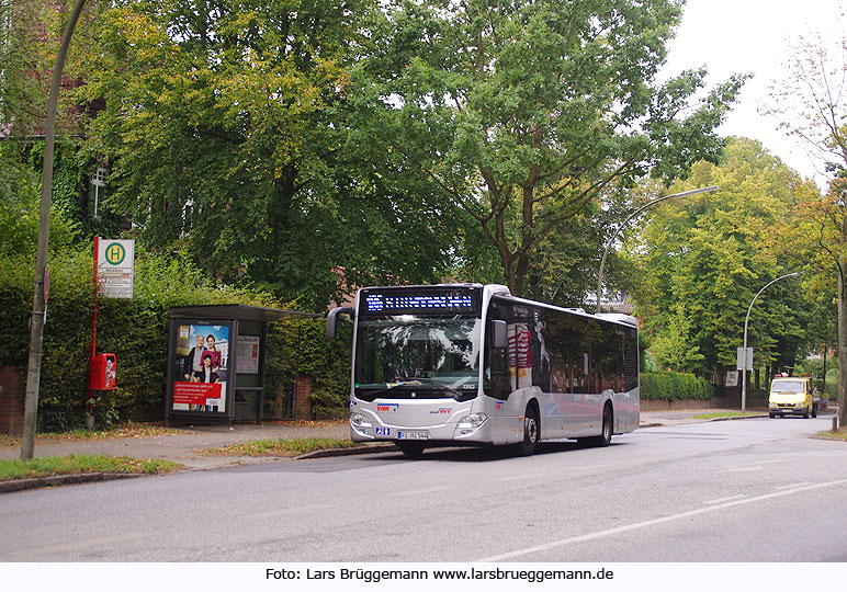 Haltestelle Böcklingstraße in Hamburg