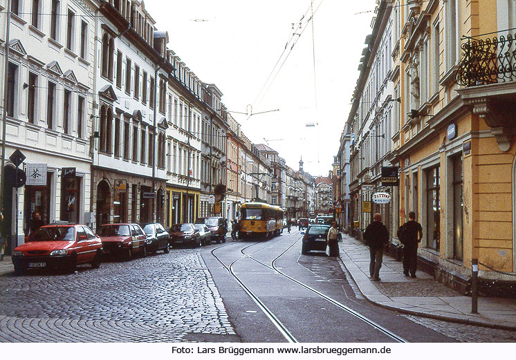 Straßenbahn Dresden - Haltestelle Görlitzer Straße