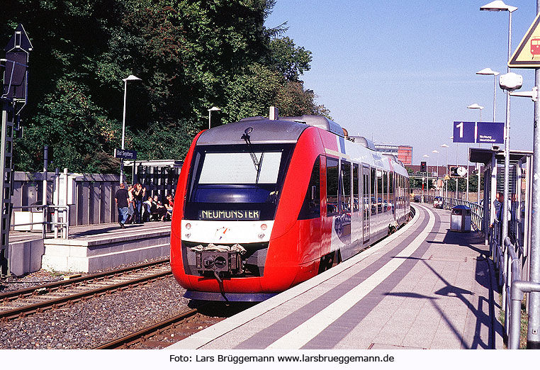 Ein Lint der Nordbahn in Bad Segeberg