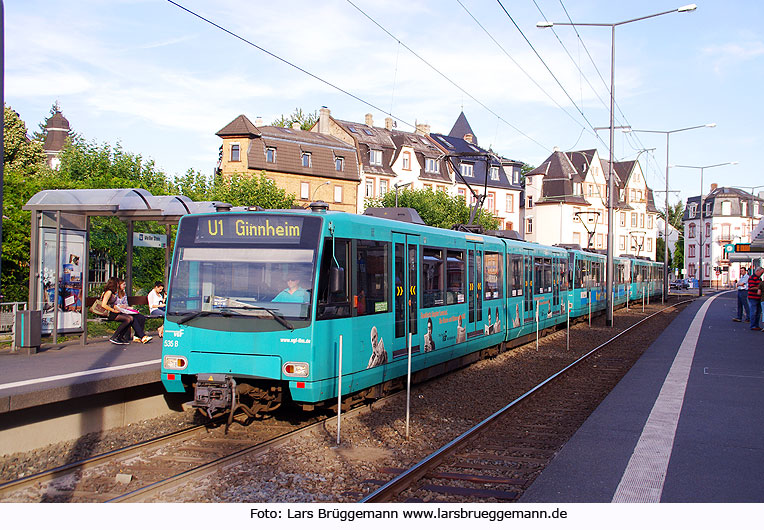 U-Bahn Frankfurt am Main - Straßenbahn Frankfurt am Main - Haltestelle Weißer Stein