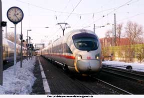 Bahnhof Winsen ein ICE