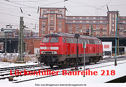 DB Baureihe 218 Bahnhof Buxtehude