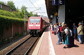 DB Baureihe 101 in Kassel-Wilhelmshöhe