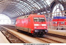 DB Baureihe 101 in Dresden Hbf