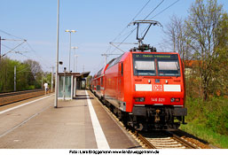 DB Baureihe 146 im Bahnhof Heidenau Süd - 146 021