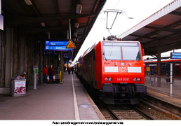 DB Baureihe 146 in Magdeburg Hbf - Lok 146 030