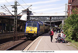 Baureihe 146 im Bahnhof Hamburg-Harburg