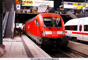 DB Baureihe 182 in Hamburg Hbf