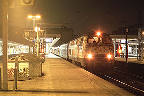 Foto DB Baureihe 218 - Lok 218 212 mit Udo Lindenberg Ganzwerbung