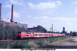 DB Baureihe 218 in Hamburg Unterelbe