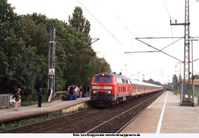 DB Baureihe 218 in Elmshorn