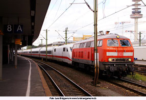 DB Baureihe 218 in Hannover Hbf