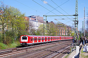 DB Baureihe 472 auf der Verbindungsbahn in Hamburg