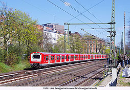 DB Baureihe 472 auf der Verbindungsbahn in Hamburg