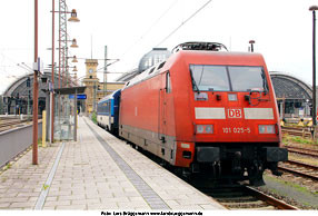 DB Baureihe 101 in Dresden Hbf