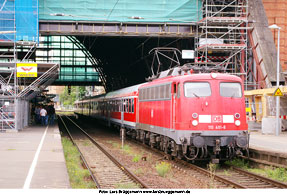 DB Baureihe 110 in Bremen Hbf