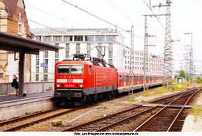DB Baureihe 143 in Nürnberg Hbf