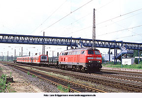 DB Baureihe 218 mit 472 in Buchholz