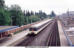 Der 471 012 im Bahnhof Hamburg Billwerder Moorfleet