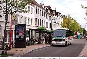 Die Bushaltestelle Große Bergstraße - Foto: Lars Brüggemann - www.larsbrueggemann.de