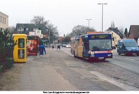 Die Bushaltestelle Langelohstraße - Foto: Lars Brüggemann - www.larsbrueggemann.de