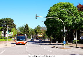 Schnellbusse in Blankenese