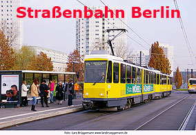 Die Straßenbahn in Berlin