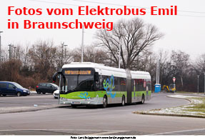 Der Elektrobus Emil in Braunschweig