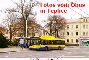Fotos vom Obus in Teplitz / Teplice