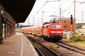 DB Baureihe 111 in Hagen Hbf