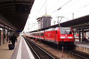 Die DB Baureihe 146 in Frankfurt am Main Hbf