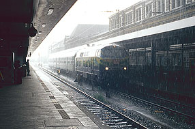 DB Baureihe 218 in Nürnberg Hbf