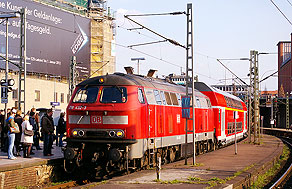 DB Baureihe 218 Hamburg Hbf