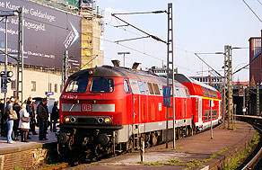 DB Baureihe 218 Hamburg Hbf