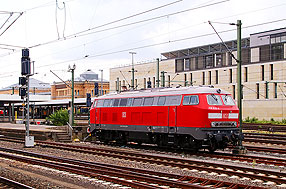 DB Baureihe 218 in Hannover Hbf